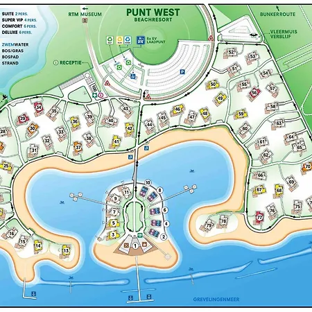 Seaside Panorama 6p - Direct Aan De Baai - 37 * אאודורפ